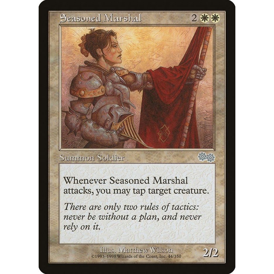 Image for Seasoned Marshal (44) (USG) - Magic: The Gathering