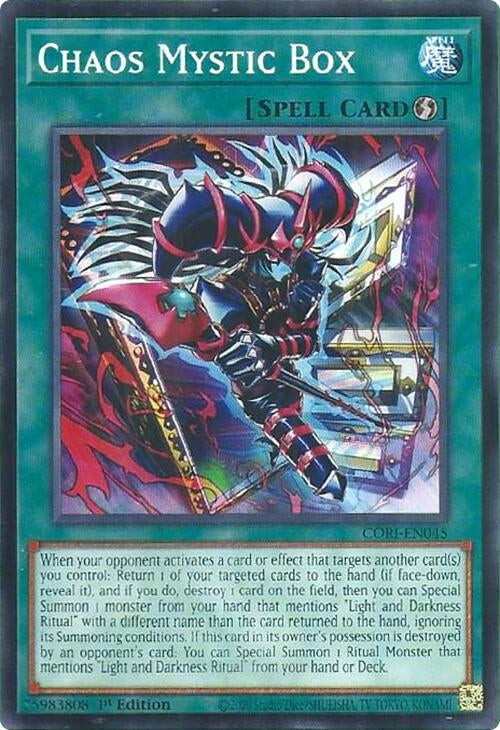 Image for Chaos Mystic Box (CORI-EN045) (CORI) - YuGiOh