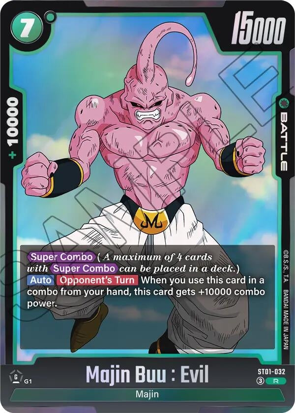 Image for Majin Buu : Evil - ST01-032 (ST01-032) (ST01) - Dragon Ball Super: Fusion World