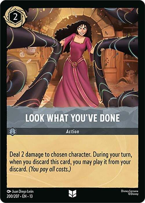 Image for Look What You've Done (200/207) (13) - Disney Lorcana