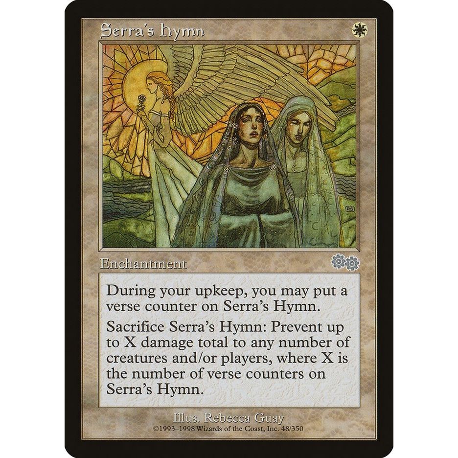 Image for Serra's Hymn (48) (USG) - Magic: The Gathering