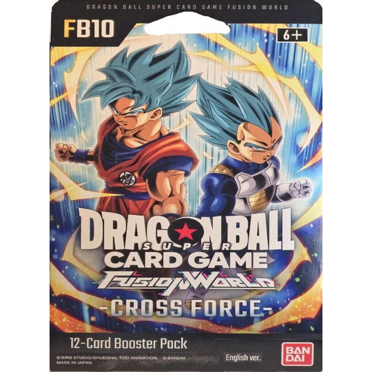 Image for Cross Force Sleeved Booster Pack [Son Goku and Vegeta] - Dragon Ball Super: Fusion World
