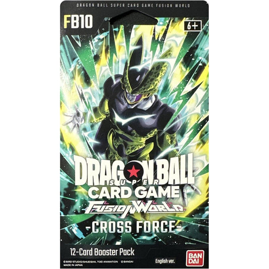 Image for Cross Force Sleeved Booster Pack [Cell] - Dragon Ball Super: Fusion World