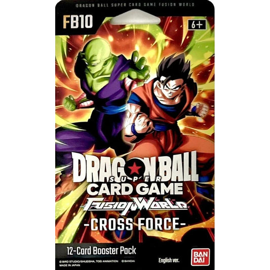 Image for Cross Force Sleeved Booster Pack [Son Gohan and Piccolo] - Dragon Ball Super: Fusion World