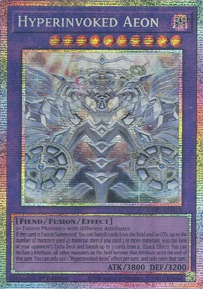 Image for Hyperinvoked Aeon (Starlight Rare) (CORI-EN033) (CORI) - YuGiOh