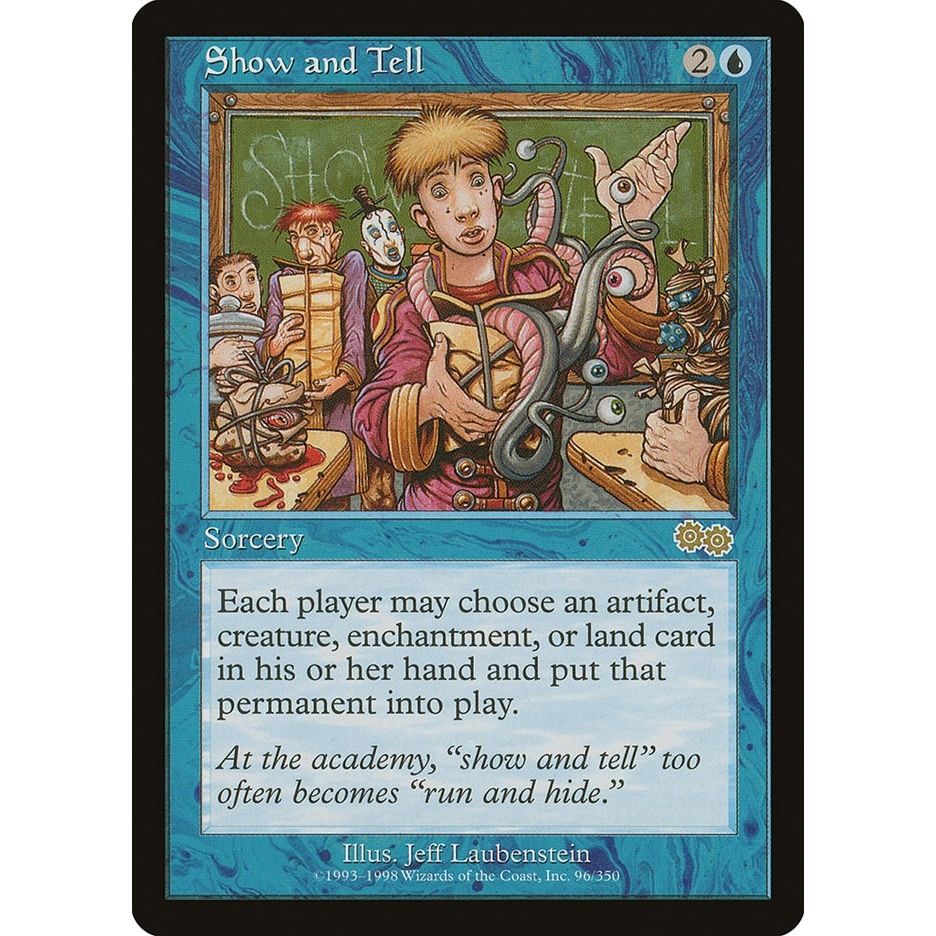Image for Show and Tell (96) (USG) - Magic: The Gathering