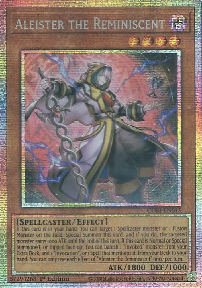 Image for Aleister the Reminiscent (Starlight Rare) (CORI-EN015) (CORI) - YuGiOh