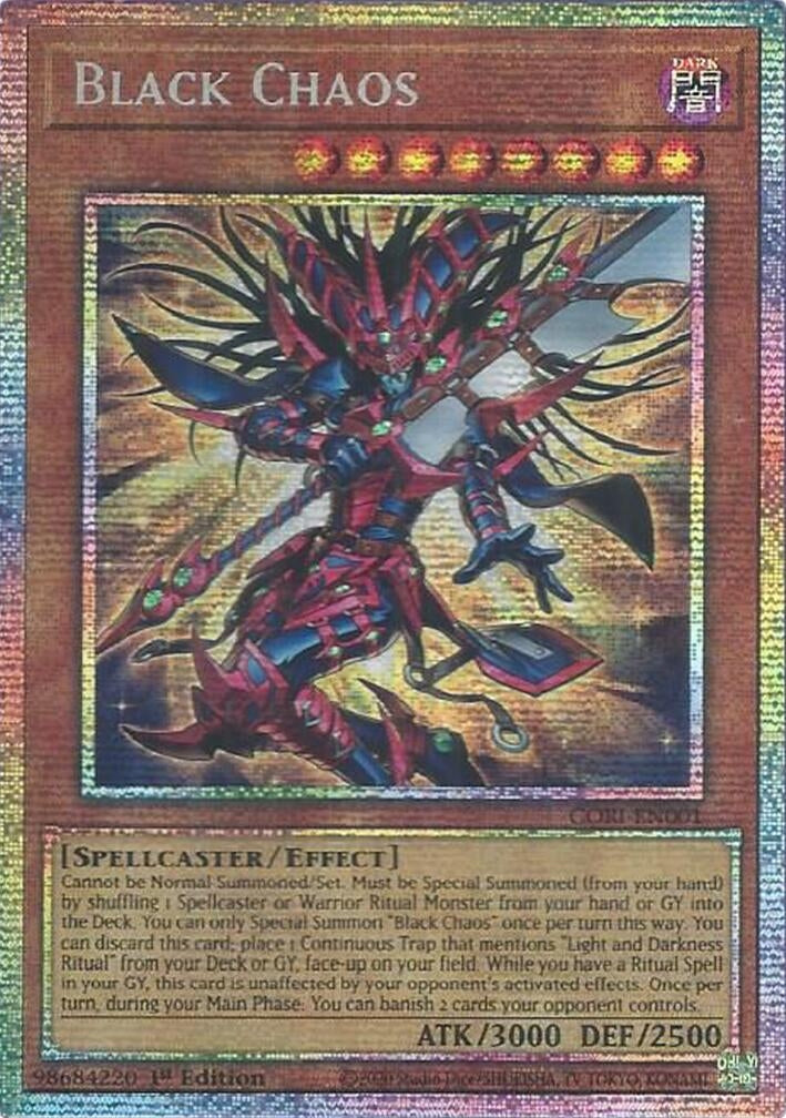 Image for Black Chaos (Starlight Rare) (CORI-EN001) (CORI) - YuGiOh
