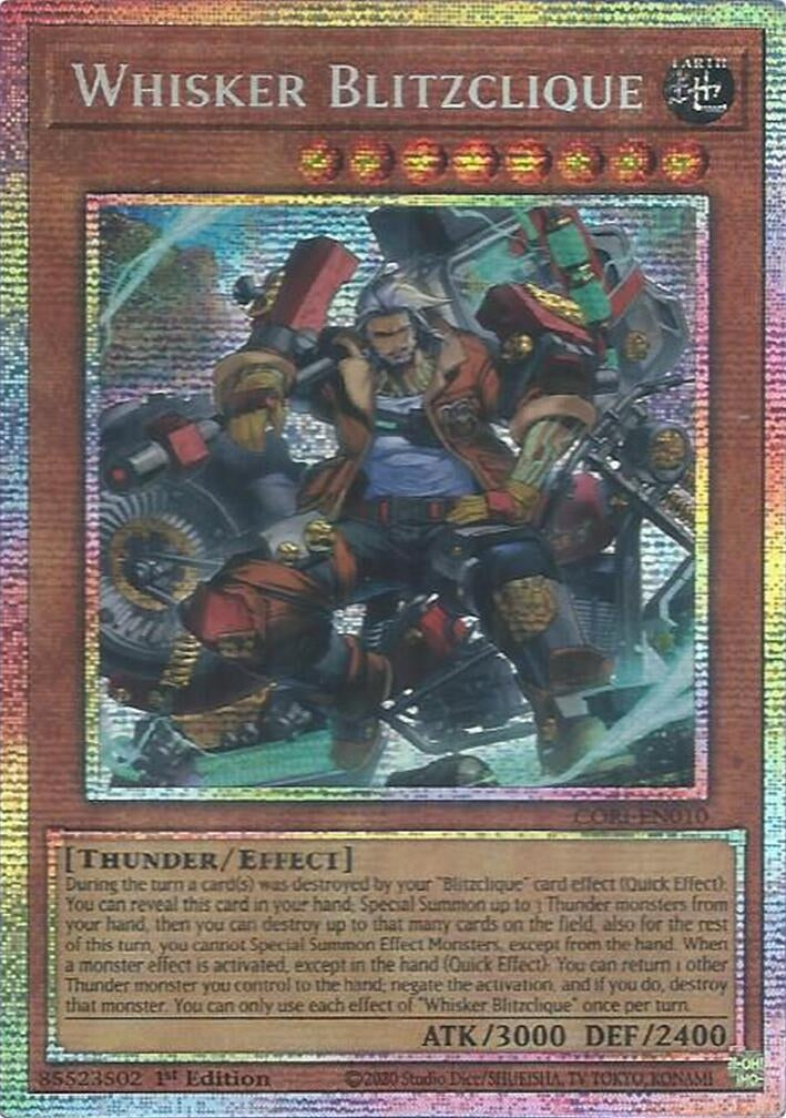 Image for Whisker Blitzclique (Starlight Rare) (CORI-EN010) (CORI) - YuGiOh