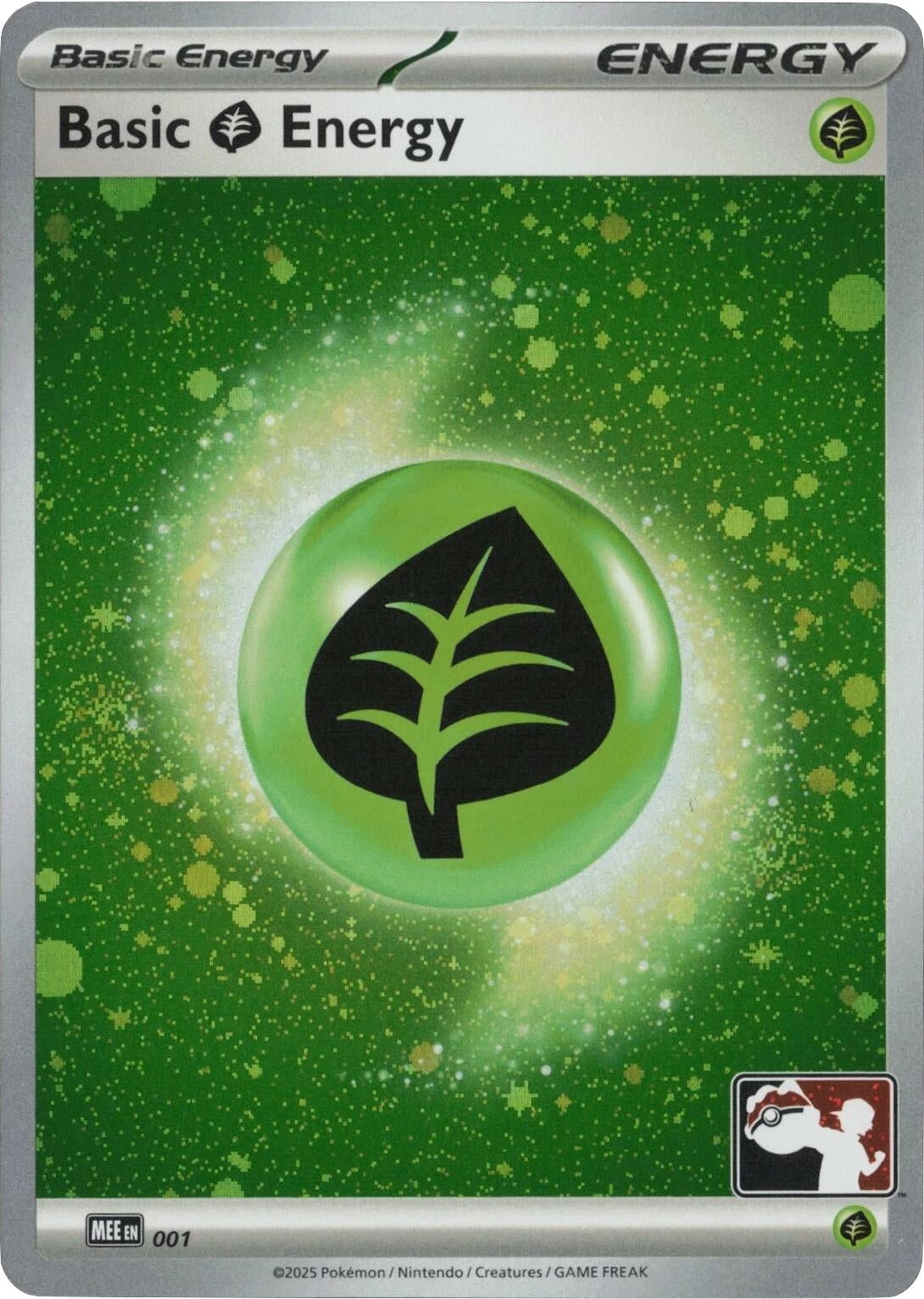 Image for Basic Grass Energy - MEE 001 (Cosmos Holo) (001) - Pokemon