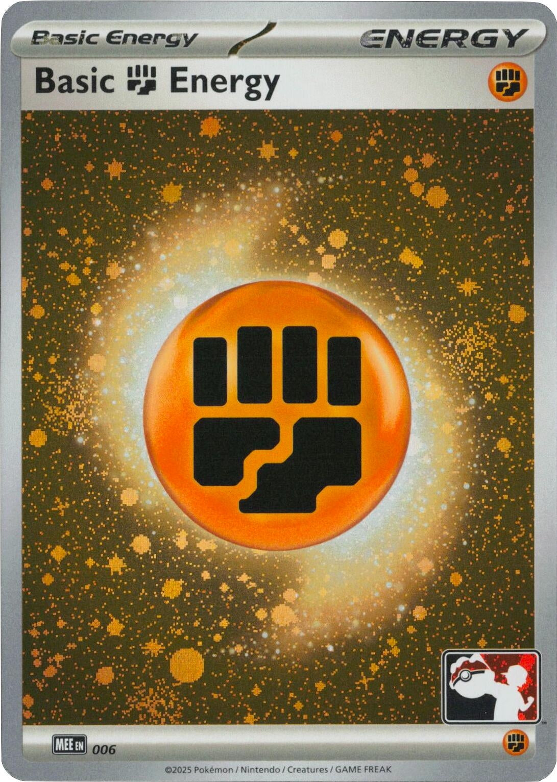 Image for Basic Fighting Energy - MEE 006 (Cosmos Holo) (006) - Pokemon