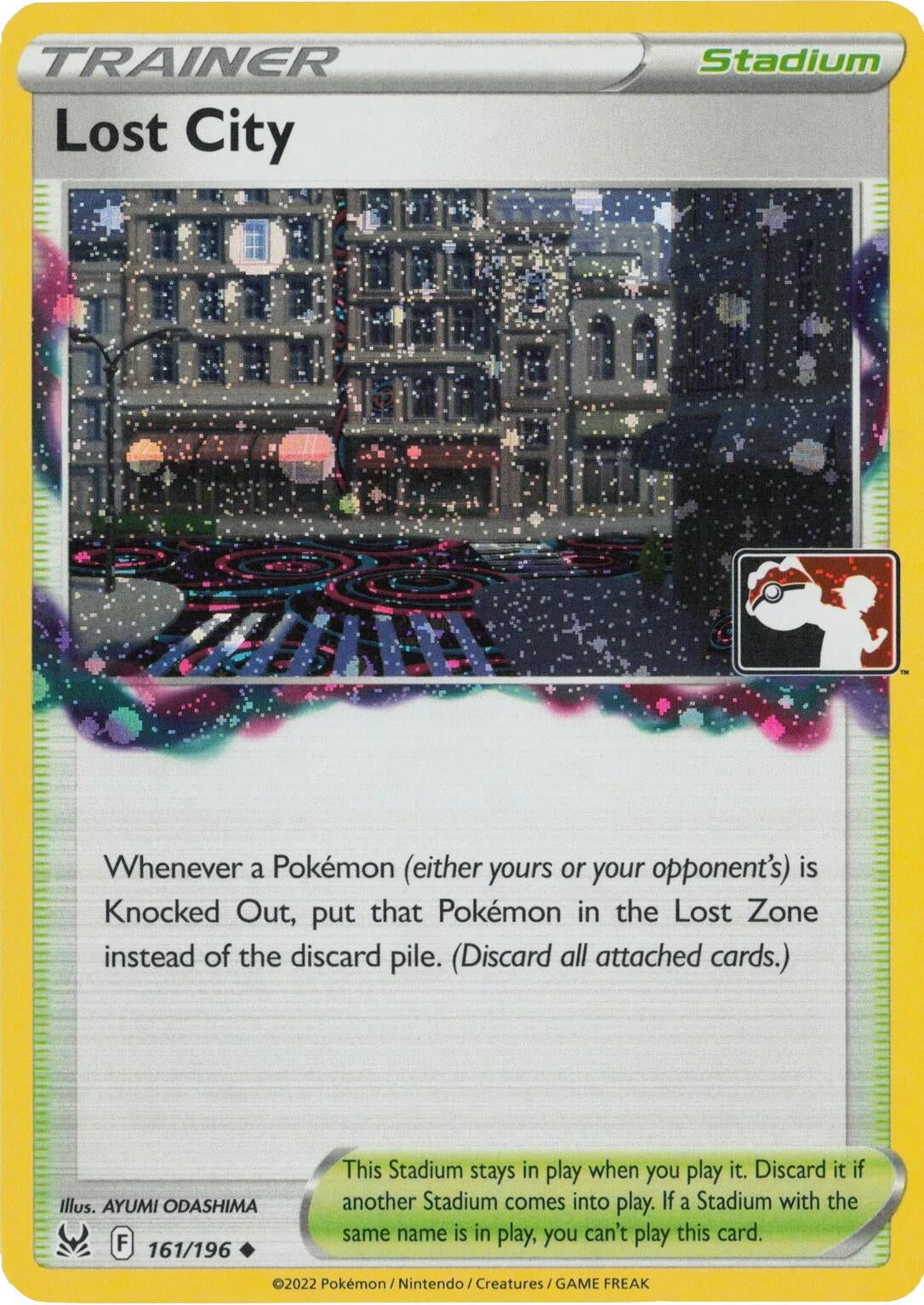 Image for Lost City - 161/196 (Cosmos Holo) (161/196) - Pokemon