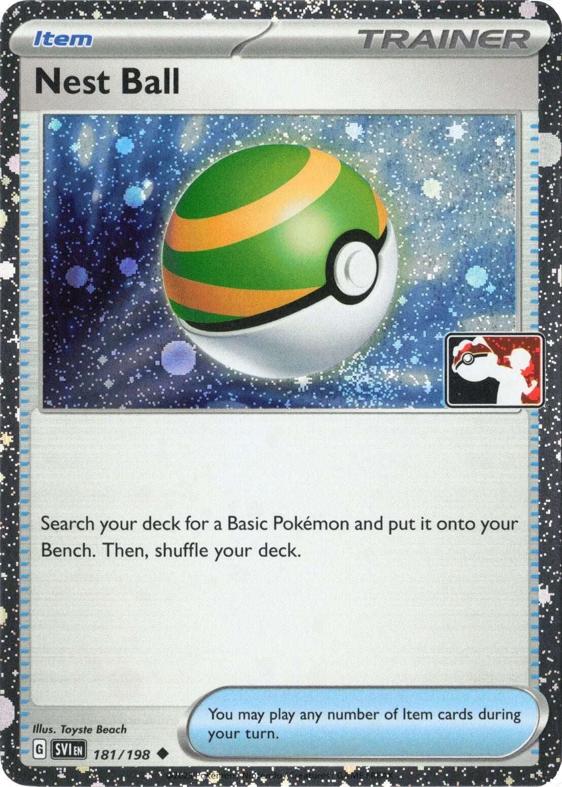Image for Nest Ball - 181/198 (Cosmos Holo) (181/198) - Pokemon