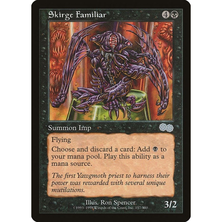 Image for Skirge Familiar (157) (USG) - Magic: The Gathering