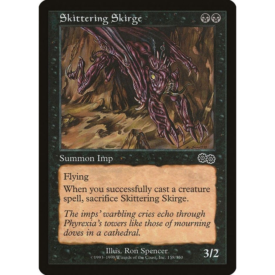 Image for Skittering Skirge (158) (USG) - Magic: The Gathering