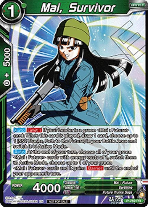 Image for Mai, Survivor (Deluxe Pack 2026 Vol.2) (P-759) (TPR) - Dragon Ball Super: Masters