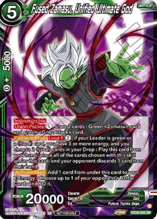 Image for Fused Zamasu, Unified Ultimate God (Deluxe Pack 2026 Vol.2) (BT26-083) (TPR) - Dragon Ball Super: Masters