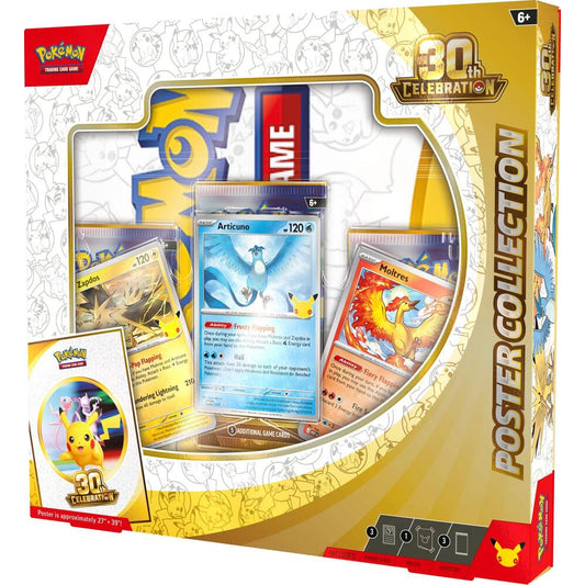 Pokemon TCG: 30th Celebration Poster Collection (Released 16 September 2026)