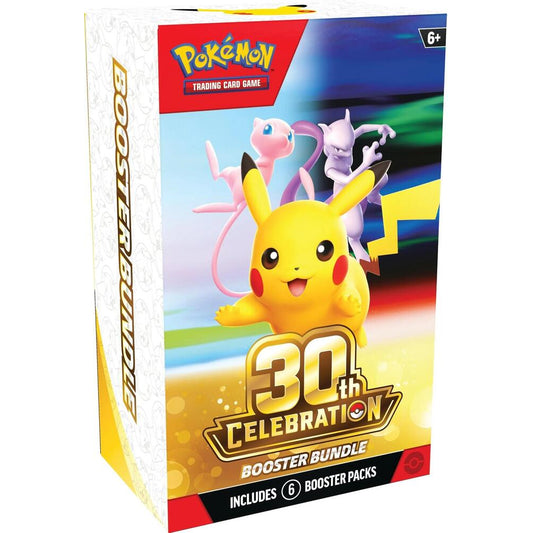 POKEMON 30TH CELEBRATION BOOSTER BUNDLE(pre-order)Release Date:  2026-10-02