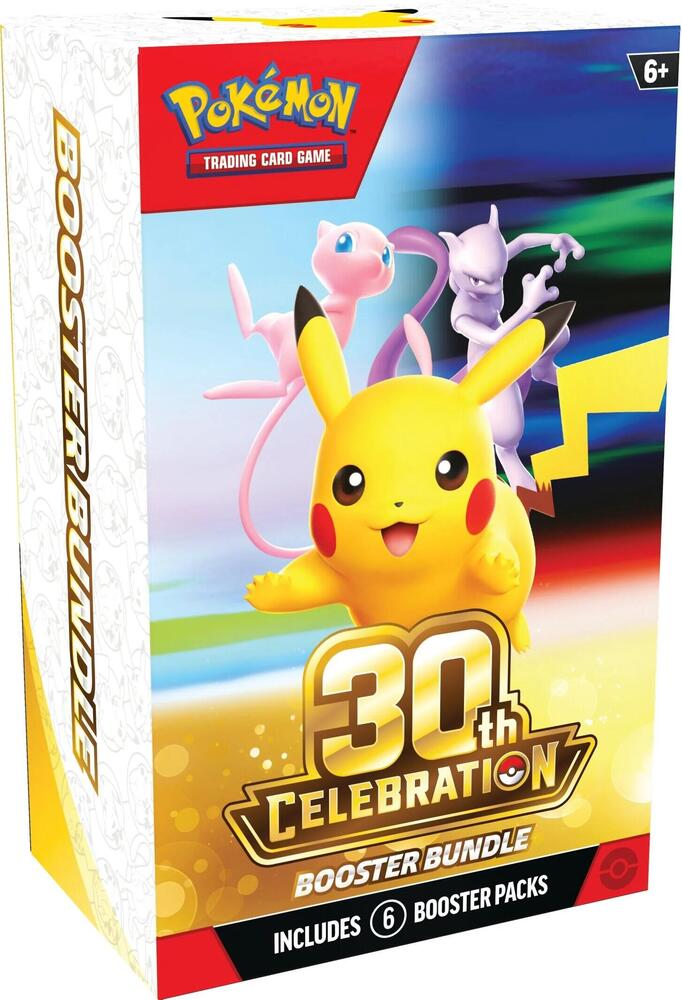 POKEMON 30TH CELEBRATION BOOSTER BUNDLE(pre-order)Release Date:  2026-10-02