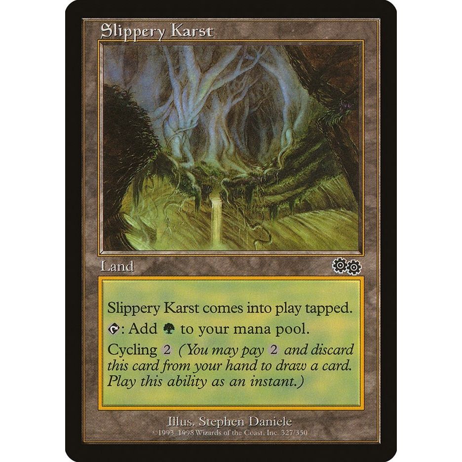 Image for Slippery Karst (327) (USG) - Magic: The Gathering