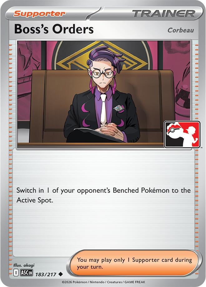 Image for Boss's Orders [Corbeau] (183/217) - Pokemon