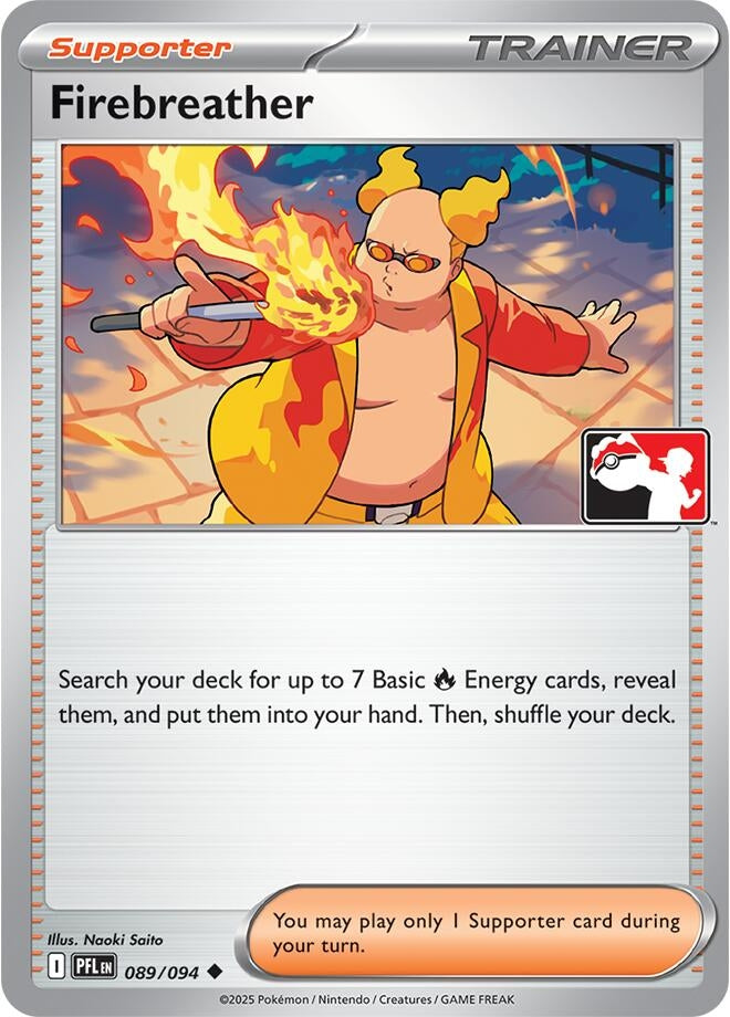 Image for Firebreather (089/094) - Pokemon