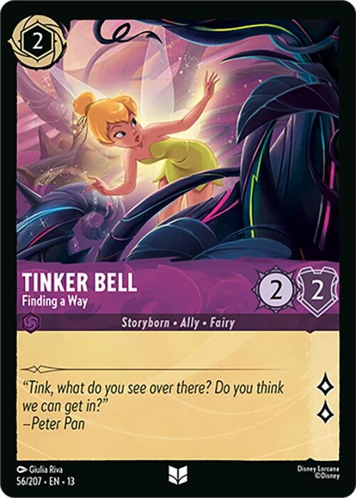 Image for Tinker Bell - Finding a Way (56/207) (13) - Disney Lorcana