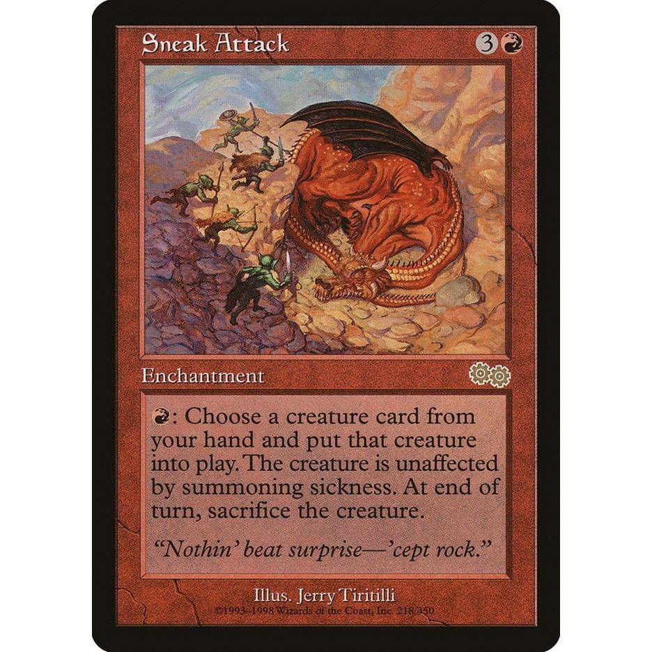 Image for Sneak Attack (218) (USG) - Magic: The Gathering