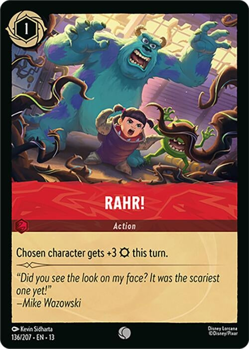 Image for RAHR! (136/207) (13) - Disney Lorcana