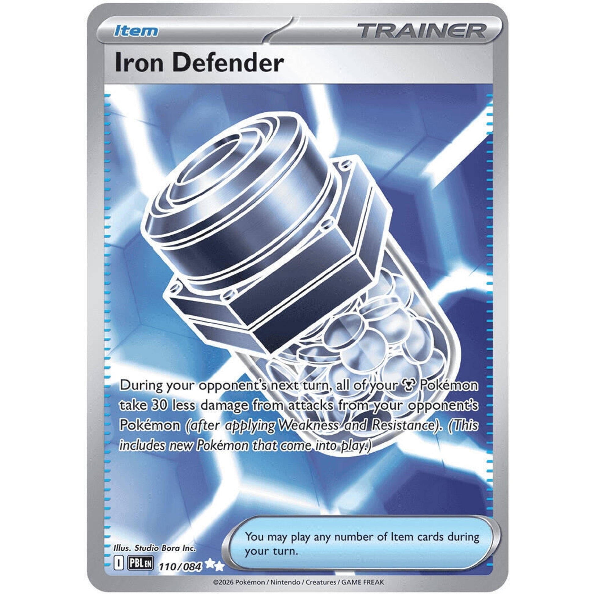 Image for Iron Defender (110/084) (ME05) - Pokemon