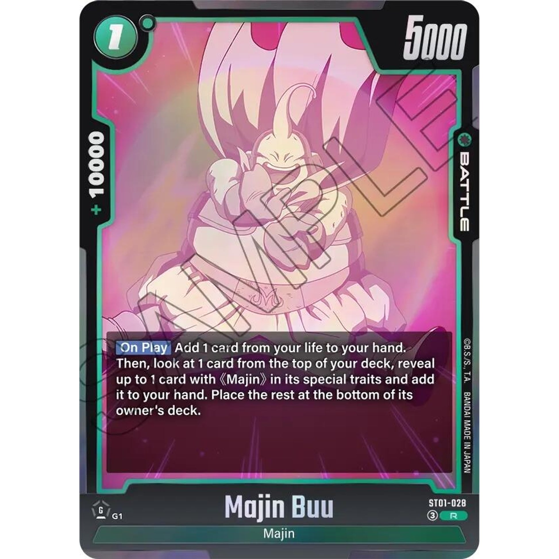 Image for Majin Buu (ST01-028) (ST01) - Dragon Ball Super: Fusion World