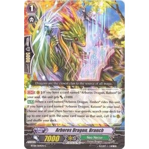 Image for Arboros Dragon, Branch (BT08/064EN) (BT08) - Cardfight Vanguard