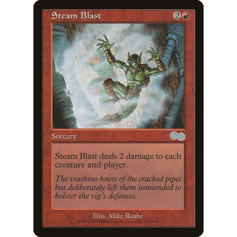 Image for Steam Blast (219) (USG) - Magic: The Gathering
