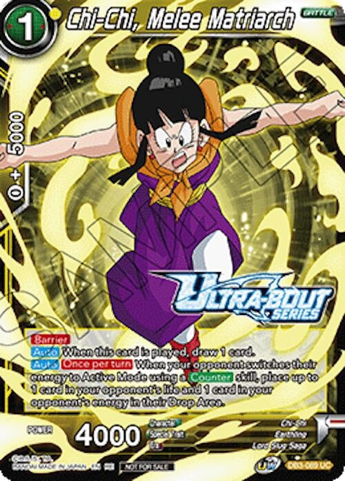 Image for Chi-Chi, Melee Matriarch (Event Pack 19) (DB3-089) (TPR) - Dragon Ball Super: Masters