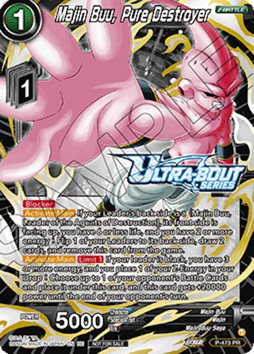 Image for Majin Buu, Pure Destroyer (Event Pack 19) (P-473) (TPR) - Dragon Ball Super: Masters