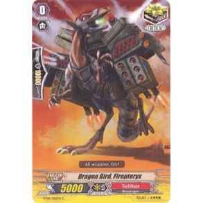 Image for Dragon Bird, Firepteryx (BT08/082EN) (BT08) - Cardfight Vanguard