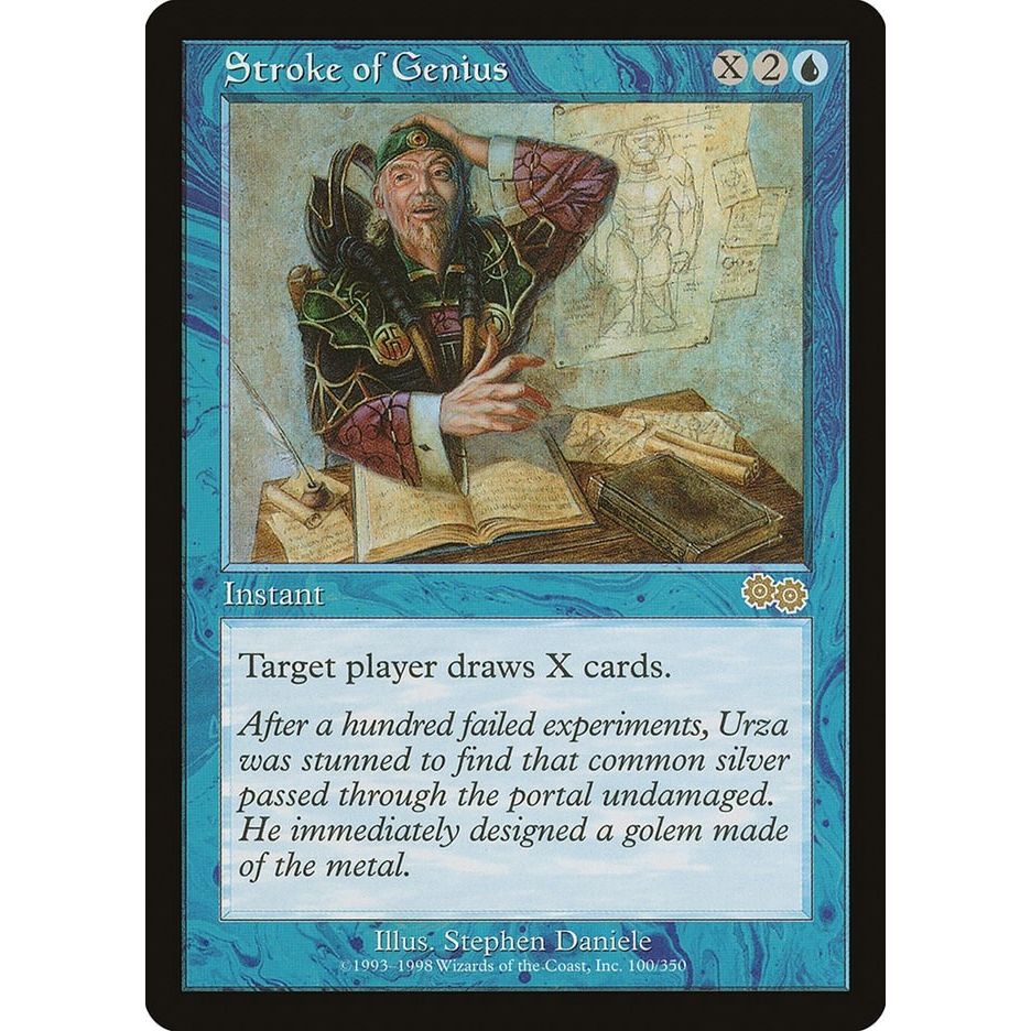 Image for Stroke of Genius (100) (USG) - Magic: The Gathering