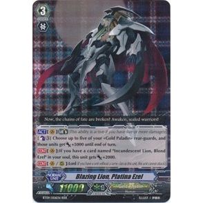 Image for Blazing Lion, Platina Ezel (BT09/006EN) (BT09) - Cardfight Vanguard