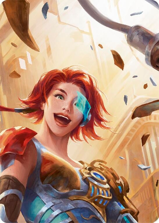 Image for Dash I/O // Aurora, Legacy of Tempest (Top Left) (GEM) - Flesh and Blood TCG