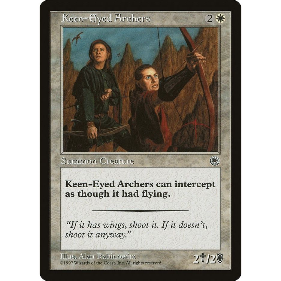 Image for Keen-Eyed Archers (POR) - Magic: The Gathering