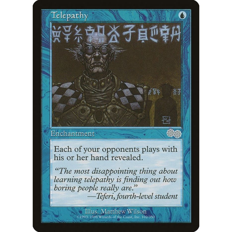 Image for Telepathy (102) (USG) - Magic: The Gathering