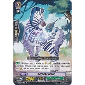 Image for Barcode Zebra (BT09/087EN) (BT09) - Cardfight Vanguard