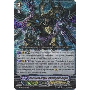 Image for Conviction Dragon, Chromejailer Dragon (SP) (BT09/S07EN) (BT09) - Cardfight Vanguard
