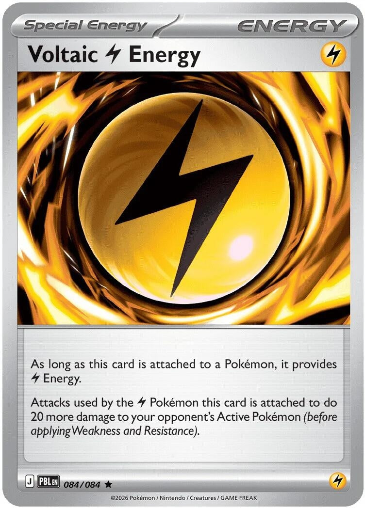 Image for Voltaic Lightning Energy (084/084) (PR) - Pokemon