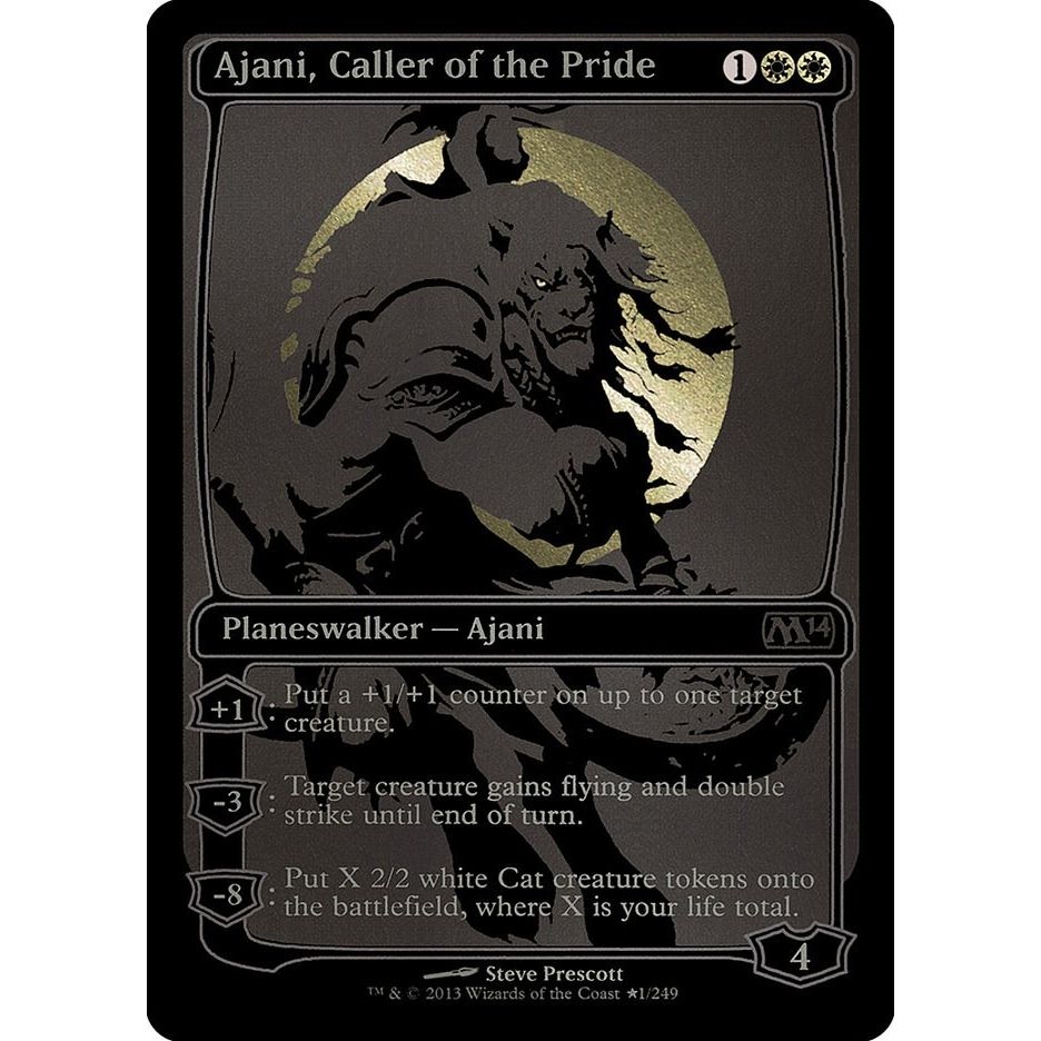 Image for Ajani, Caller of the Pride (SDCC 2013 Exclusive) (1) (MEDIA) - Magic: The Gathering