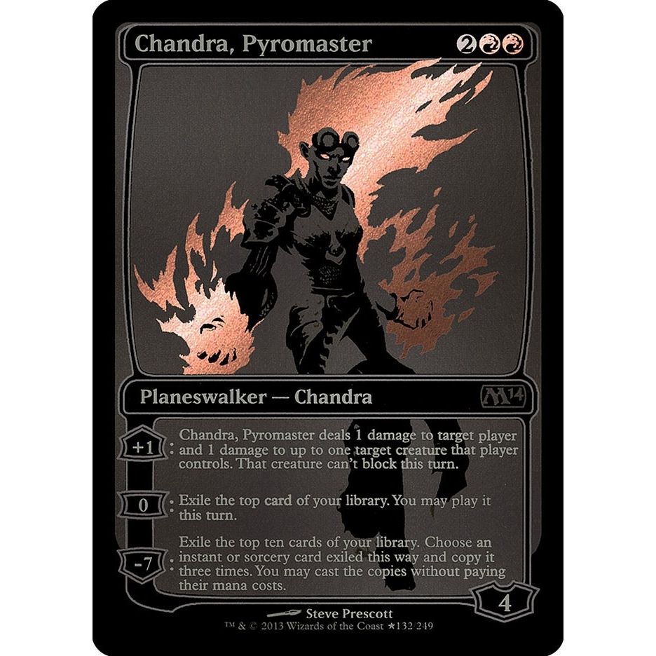 Image for Chandra, Pyromaster (SDCC 2013 Exclusive) (132) (MEDIA) - Magic: The Gathering