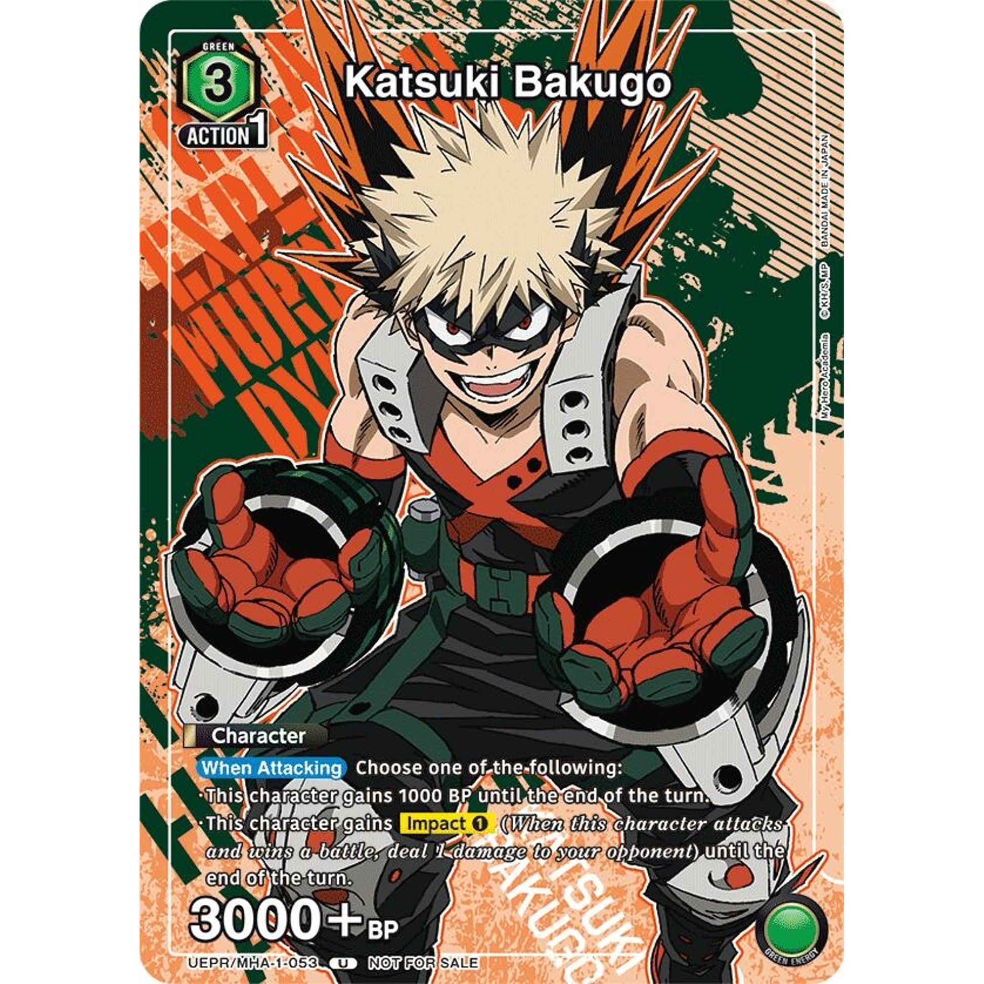 Image for Katsuki Bakugo (UEPR/MHA-1-053) (UEPR) - Union Arena