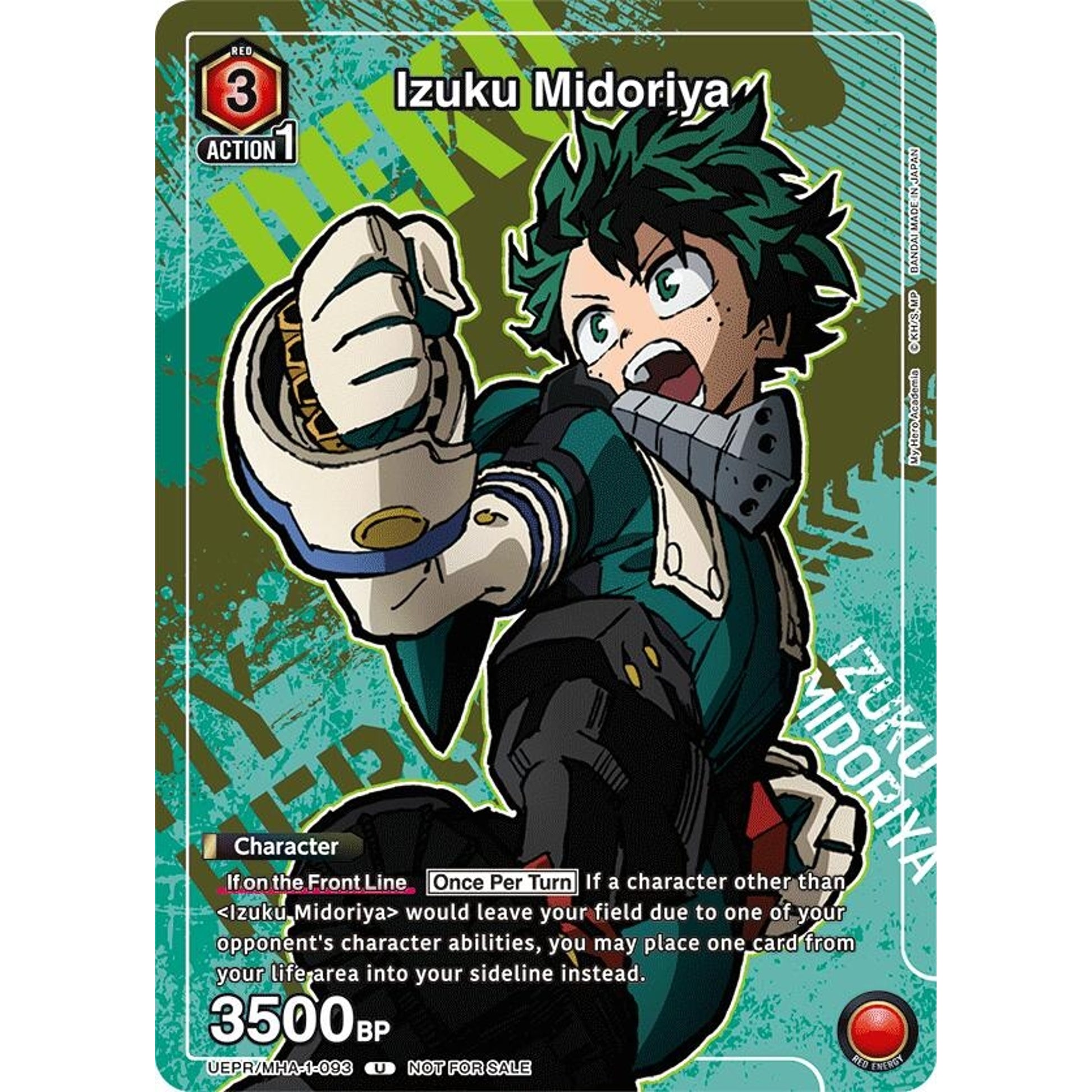 Image for Izuku Midoriya (UEPR/MHA-1-093) (UEPR) - Union Arena