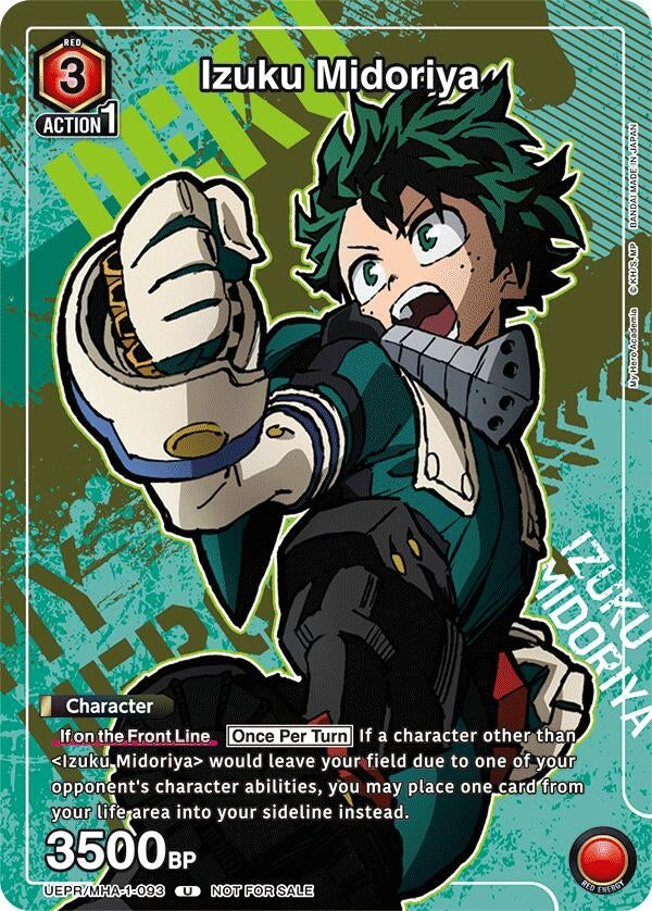 Image for Izuku Midoriya (UEPR/MHA-1-093) (UEPR) - Union Arena